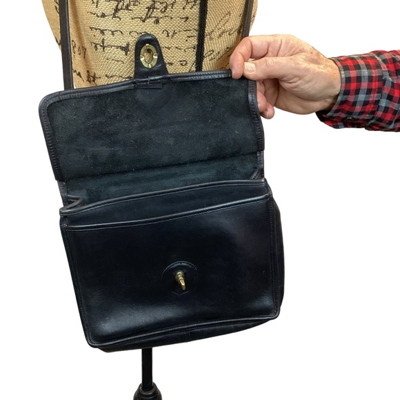 Vintage COACH Willis 9927 Leather Messenger Crossbody Bag J4D-9927 - Picture 8 of 13